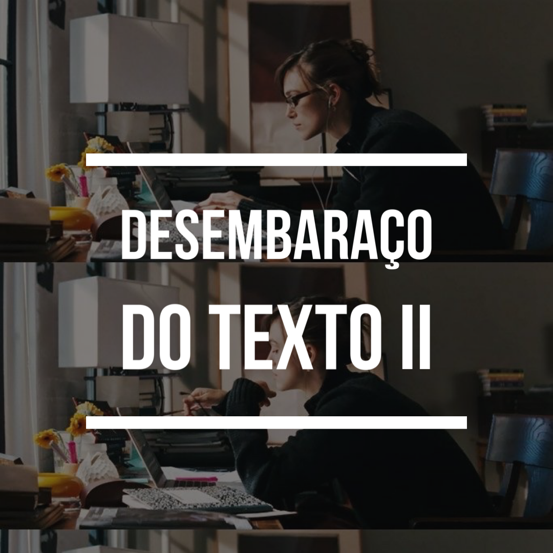Desembaraço | Teoria e prática do texto artístico – Copy